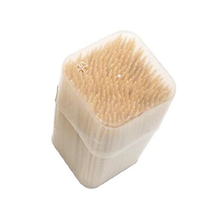 0834 Wooden Toothpicks with Dispenser Box - SkyShopy 0834 Wooden Toothpicks with Dispenser Box - SkyShopy